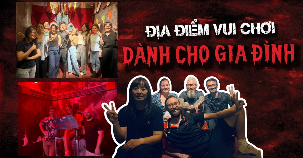 Real Escape - Địa điểm escape room dành cho gia đình tại TP. Hồ Chí Minh 4 Real Escape - Địa điểm vui chơi dành cho gia đình