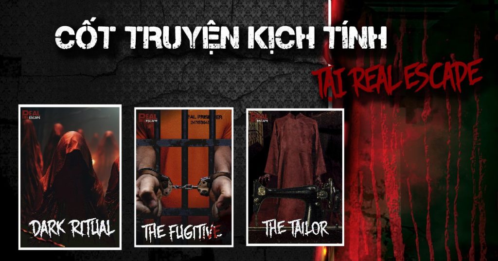 Cốt truyện kịch tính tại Real Escape mang đến cho bạn điều gì?