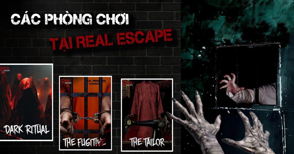 7 phòng chơi tại Real Escape có rùng rợn như bạn nghĩ?